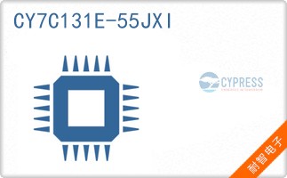 CY7C131E-55JXI
